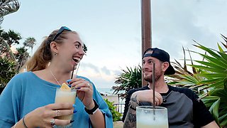 Couple sex vlog, vlog, internal cumshot