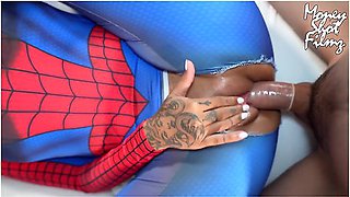 Cosplay Braceface Teen With A Fat Ass Gets Dicked Down With Spider Man