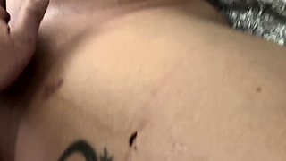 Girlfriend fondled to an orgasm