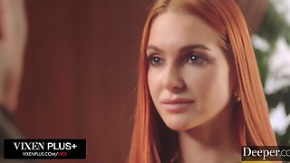 Slim Redhead Cheats With Hung Ebony Stud In Passionate Affair