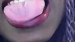 Yeah, Stepdaddy! Cumload on My Tongue and All in My Mouth