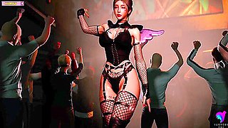 Beauty Succubus - 3d Animation With Anime Hentai