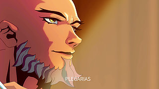 CHEATING WIFE WAKES UP NEXT TO A HUGE LATIN COCK. HENTAI ANIMATION.