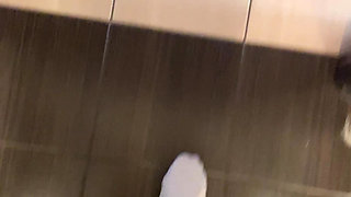 Walking in White Socks