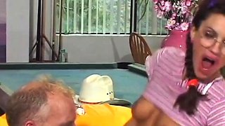 SMALL TIT BRUNETTE TATTOOED TEEN GIRLFRIEND CAUGHT IN SHOWER