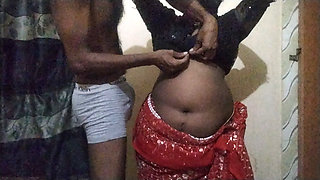 Deshi real husband wife full romance time  with sarreee