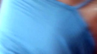 Stepson fucks my big ass in doggy style, I beg for anal and he cums inside me