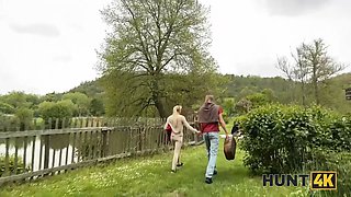 Hunt4k. hunt down the cunny. hot sex with maya & George Uhl