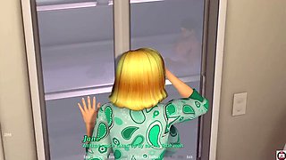 Bath Time Fun with Busty MILF S.Aunty - Summer Wants Part 6 - Young Man Fuck