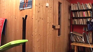 Fat milf fucking in the gym