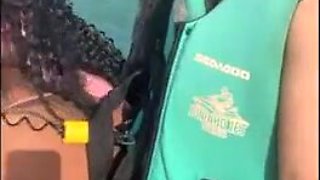 Nasty Mexican Bride Betrays Hubby on Honeymoon Excursion Boinking the Muscled Jetski Coach Humungous Weenie While Husband is Away