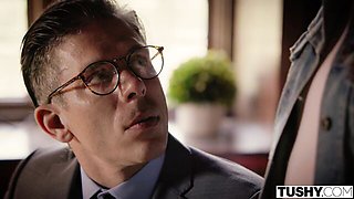 Mick's blowjob action