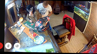 Caught my wife cheating with exstreme motocross rider on the RING camera