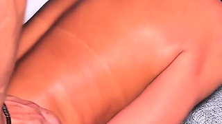 Hot Nymphomaniac Moans Loudly When I Put Her Cock All the Way in!