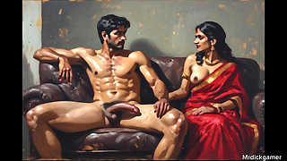 Xxx indian aunty with her boyfriend hot aunty and teen hot boyfriend fucking