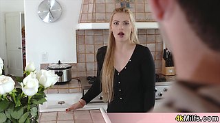 GF busted me fucking my horny stepmom