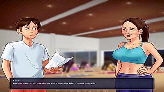 Stepbro catches stepsis getting off in a summertime saga cartoon episode