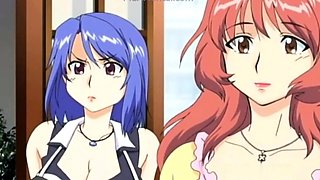 Fingering her Hairy Pussy (Hentai)