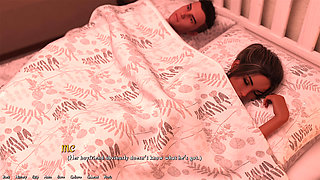 Josy Takes Dan's Cock Hard on Mommy & Daddy's Bed - Episodes 1 & 2