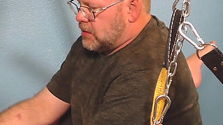 Real Cuckquean Wife Prepares a Gift for Her Husband - Sex Swing and Cuck Creampie Cleanup