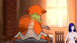 Ass fucking, anime hentai, judy hopps anal
