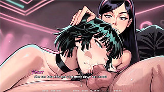 My New Girlfriend Taboo Hentai Game Ep.62 Swinger Couple Caught During a Deepthroat Foursome in the Club Vip Booth!
