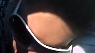 Blowjob in a Car with a Mouthful Ending