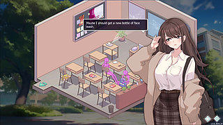 Happy student part 6! There is no light in the dorm she acsidently grubs me by my dick!