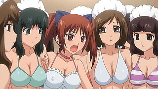 Young Teens' Wild Group Encounter at the Community Pool [Hentai Subtitled]