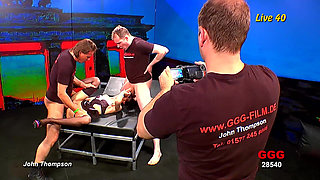 Ggg John Thompson - Aymie Live40 Wild Gangbang Fuckfest