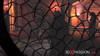 Side piece's 3d animated action by 3DXPassion