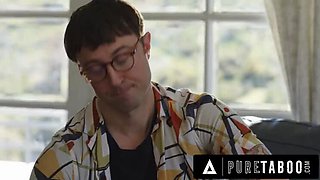 Naive Brunette Laney Grey Tricked Into FFM Threesome - Rough DP & Sloppy Deepthroat