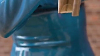 From Catsuit to Blue Dress