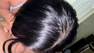 public blowjob brunette doggystyle cumshot Julie Skyhigh