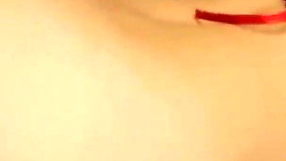 Innocent Beauty in Red