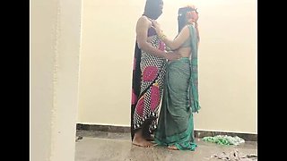 Muslim Hijabi Mistress in Saree Locks Him in Chastity Cage Part 1