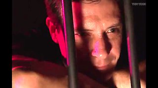 Blonde Babe Cherry Torn Dominated and Ball Gagged in Rough BDSM Fetish Scene