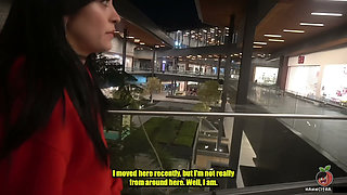 She got stood up, so I cheered her up with my dick.