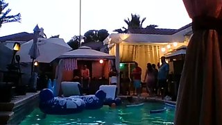 Hot amateur outdoor sex on the deck Blow job anal ATM