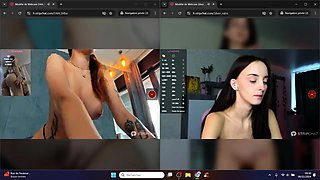 Close up teen foot worship