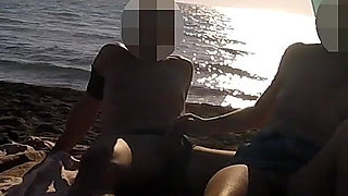 French Teacher Risky Public Masturbation Caught on Crowded Beach Helps Squirt Extreme Cumshot