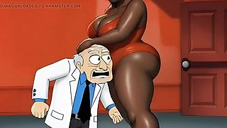 Married Cuckold Loves a Big Black Ass Cartoon