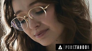 Pure Taboo featuring Leana Lovings and Jason Sarcinelli's pussy eating smut
