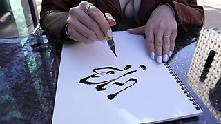 清楚な美人妻がラブラブエッチで淫らにパイパン濡らして潮吹き