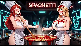 Funny Cook Video, Ai Animation