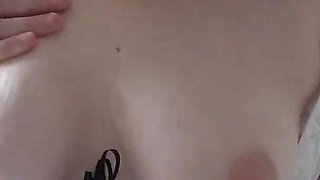 Sexy Wench Masturbating on the Bed