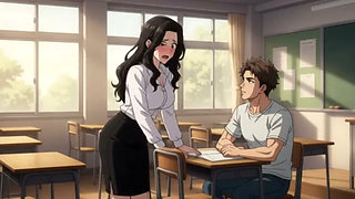 Teacher sex Deal with student for remain silent