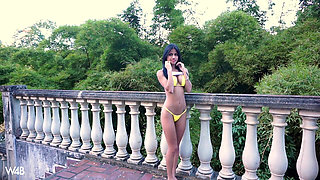 Yellow Bikini