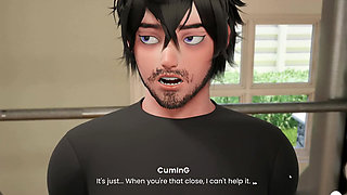 Mansion Days TABOO Hentai Game Ep.6 Showing my GIANT COCK to STEPSIS at the GYM !