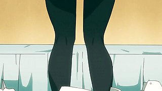 Good-looking mademoiselle at female orgasm movie